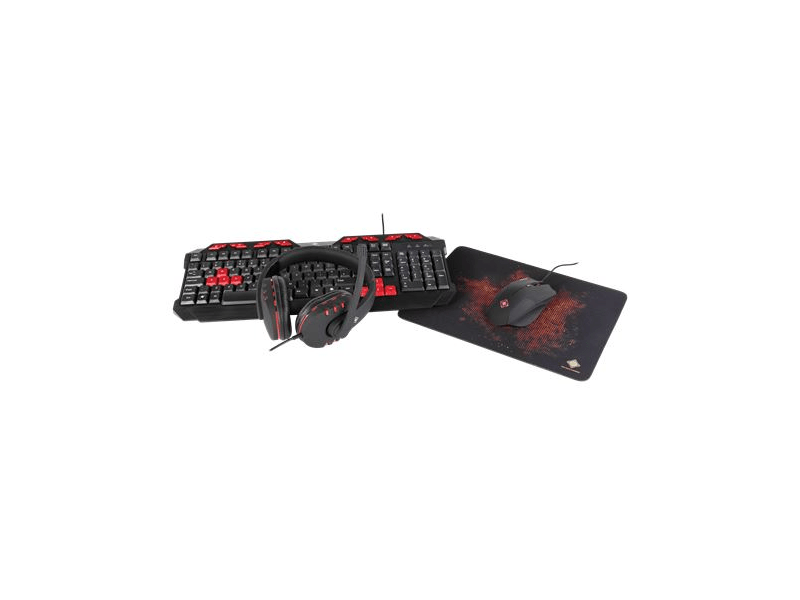 Deltaco GAM-023UK 4 in 1 Gamer szett