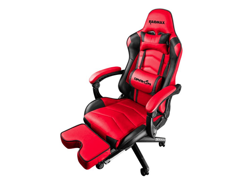 Raidmax Drakon DK709 Gamer szék, piros