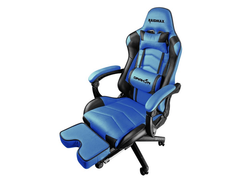 Raidmax Drakon DK709 Gamer szék, kék