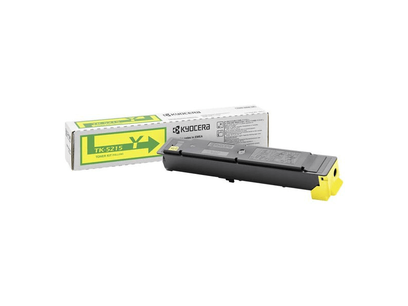 Kyocera TK- 5215Y 1T02R6ANL0 Lézernyomtató toner, sárga