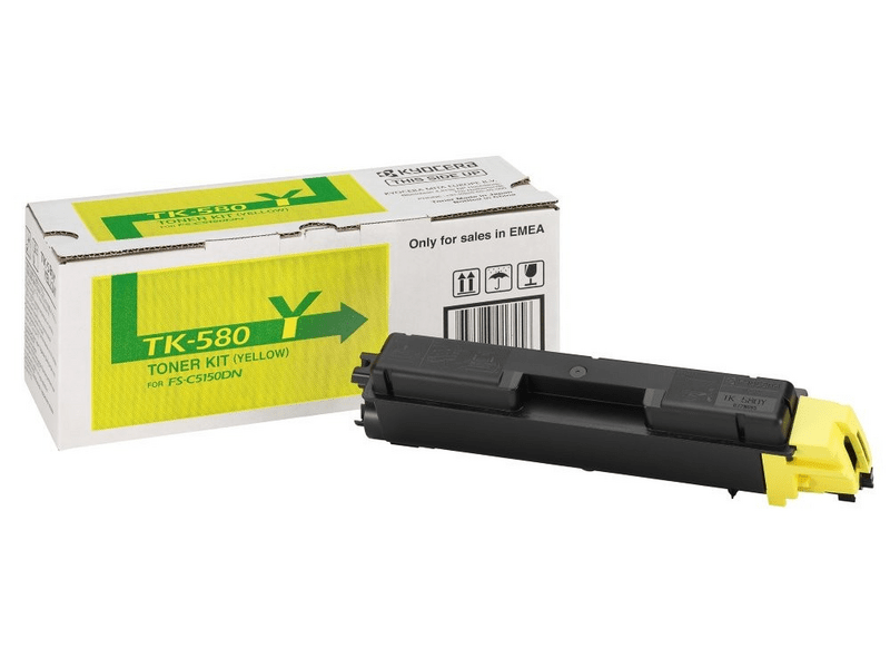 Kyocera TK-580 (1T02KTANL0) Sárga Toner