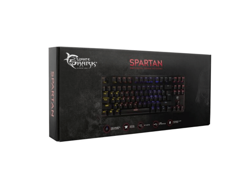 White Shark GK-1925 Spartan Gamer billentyűzet HU