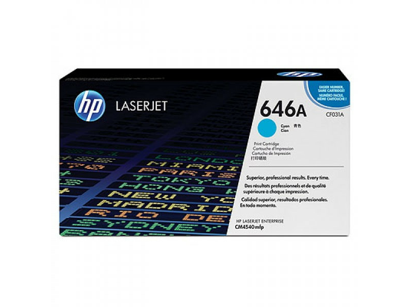 HP 646a ciánkék eredeti toner (CF031A)