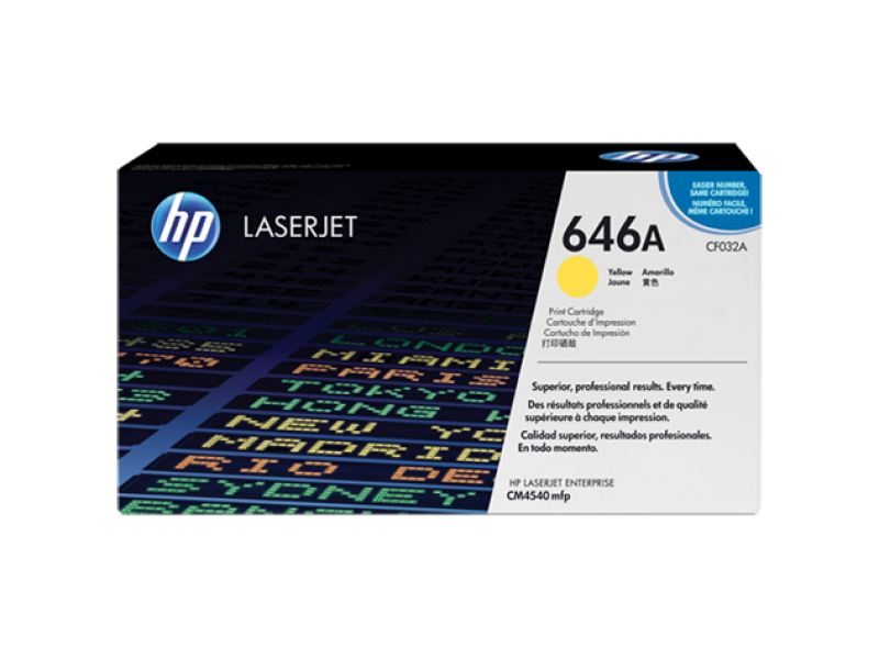 HP CF032A Sárga Toner