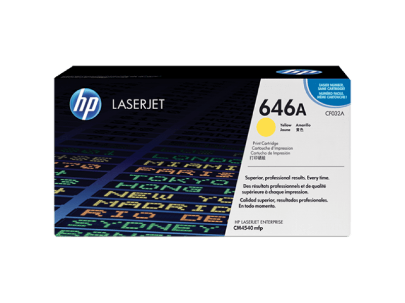 HP 646a sárga eredeti toner (CF032A)
