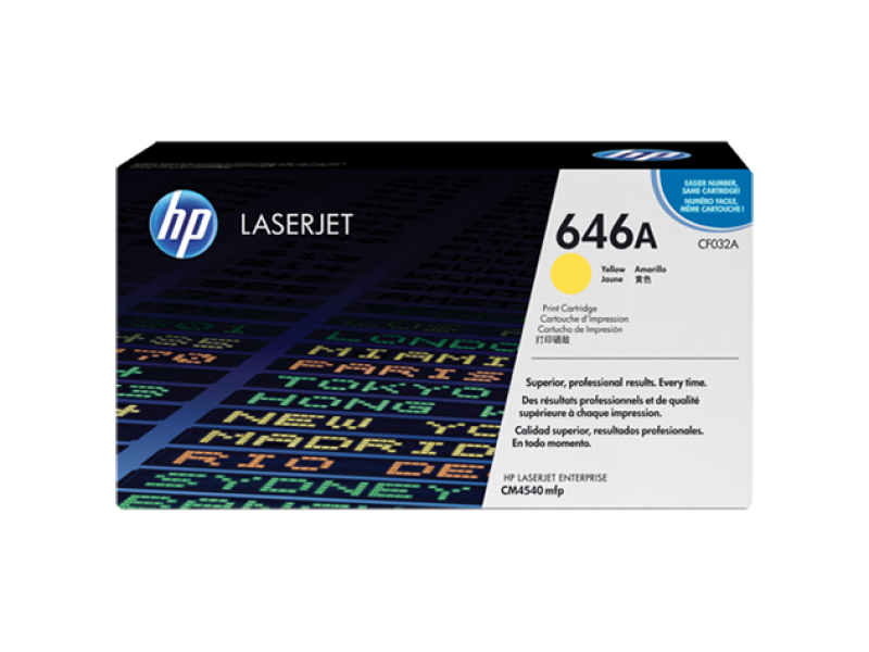 HP 646a sárga eredeti toner (CF032A)