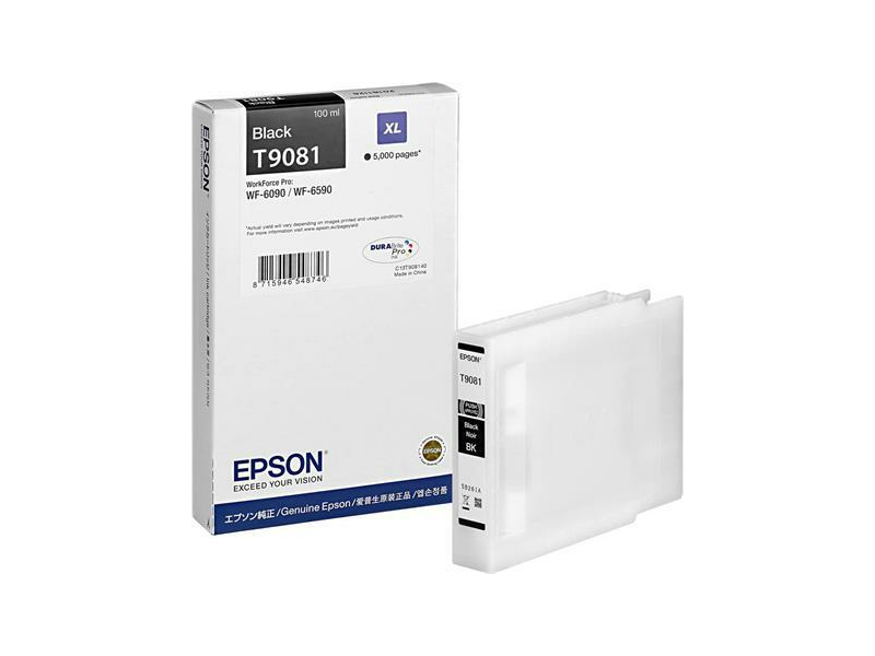Epson T9081 Tintapatron, Fekete