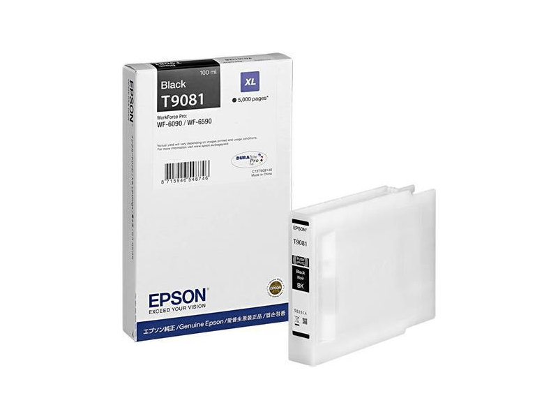 Epson T9081 Tintapatron, Fekete