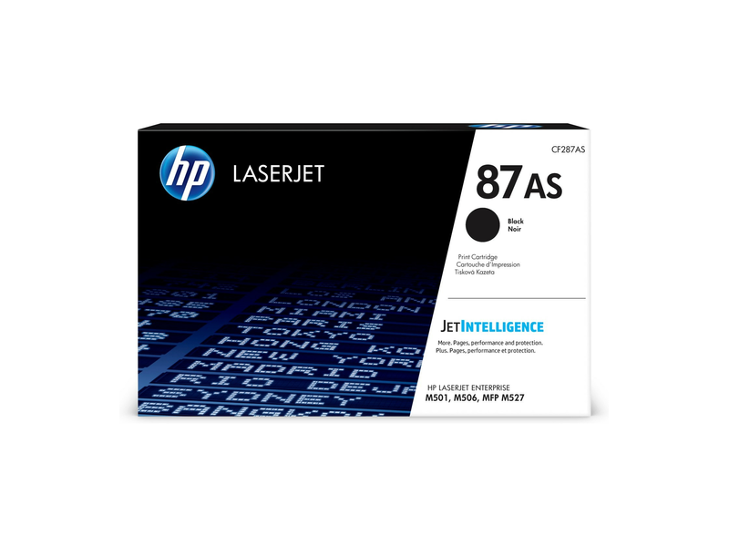 HP CF287AS Fekete Toner