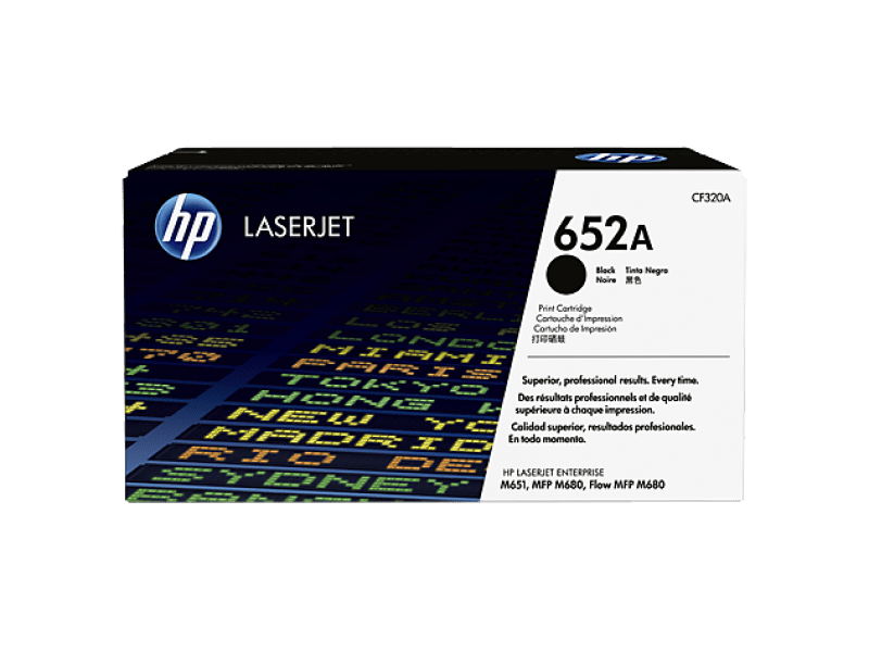 HP 652a fekete eredeti toner (CF320A)