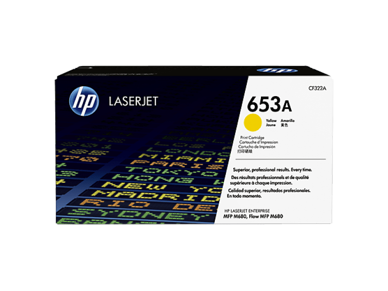 HP 653a sárga eredeti toner (CF322A)
