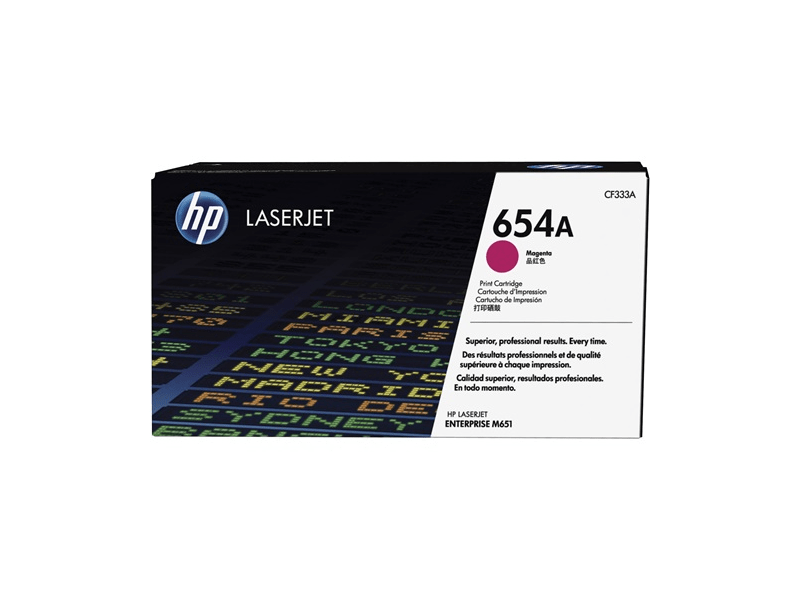 HP 654a magenta eredeti toner (CF333A)