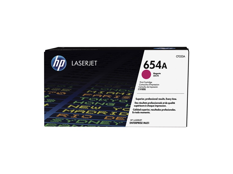 HP 654a magenta eredeti toner (CF333A)