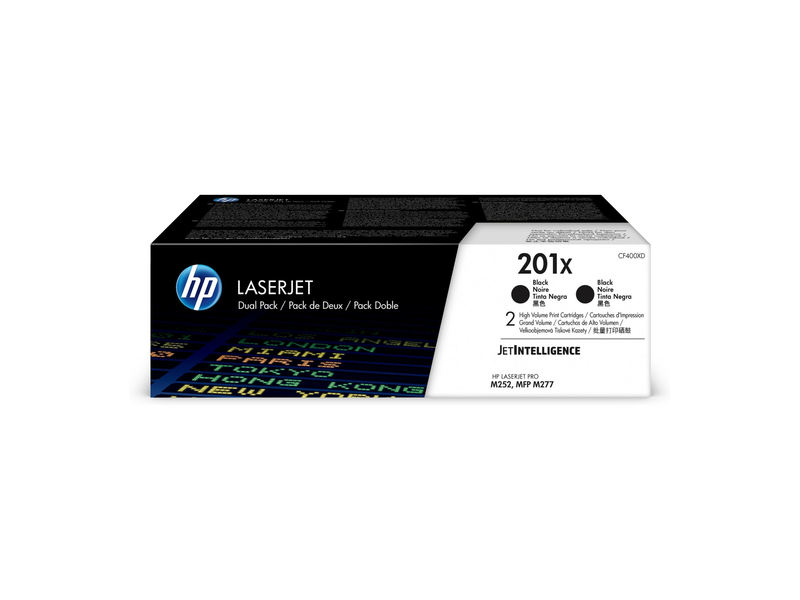 HP CF400XD Fekete Toner