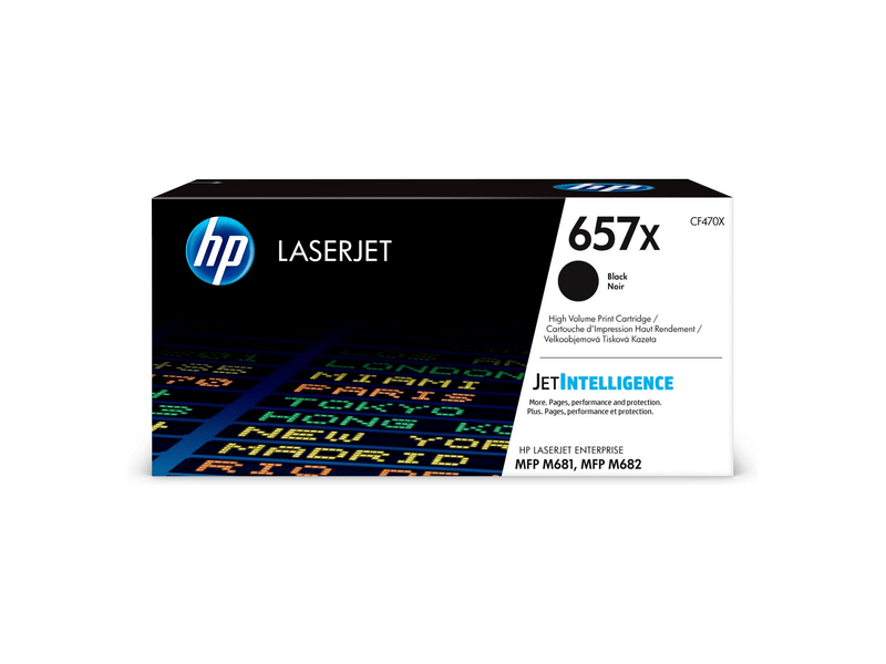 HP 657x fekete eredeti toner (CF470X)