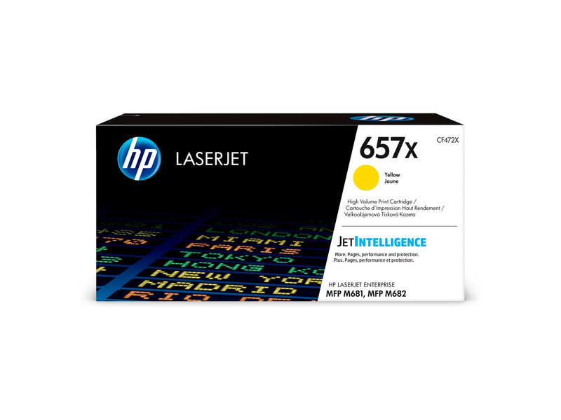 HP CF472X (657X) Sárga Toner