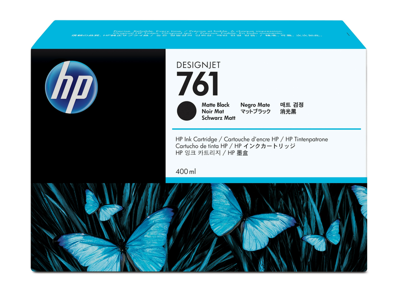 HP 761 matt fekete eredeti tintapatron (CM991A)