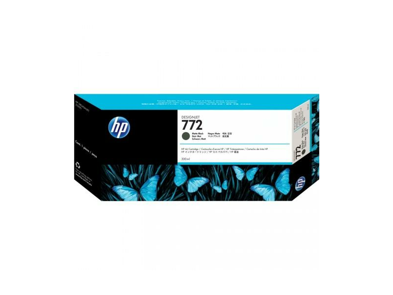 HP 772 matt fekete eredeti tintapatron (CN635A)