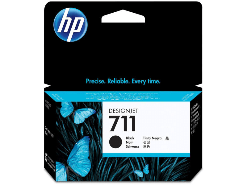 HP 711 fekete eredeti tintapatron (CZ129A)