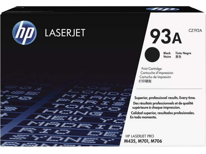 HP CZ192A LaserJet 93A Tintapatron, Fekete