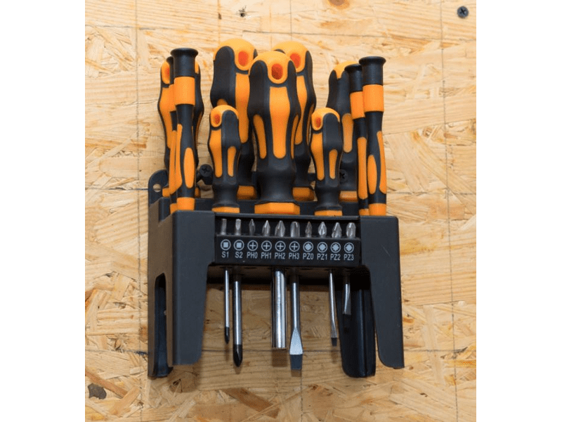 Handy 10700 22 részes csavarhúzó készlet tárolóval