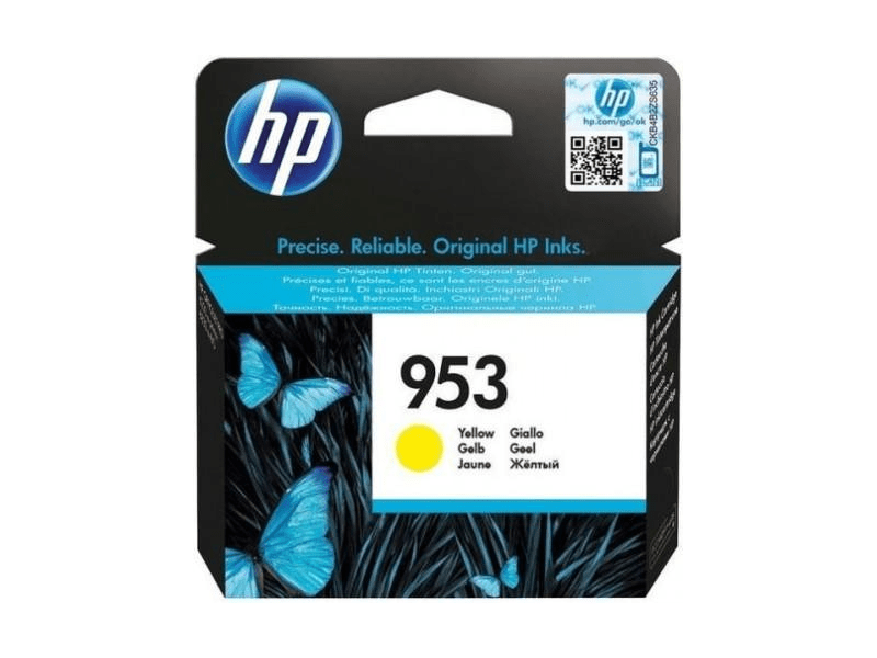 HP 953 sárga eredeti tintapatron (F6U14AE)