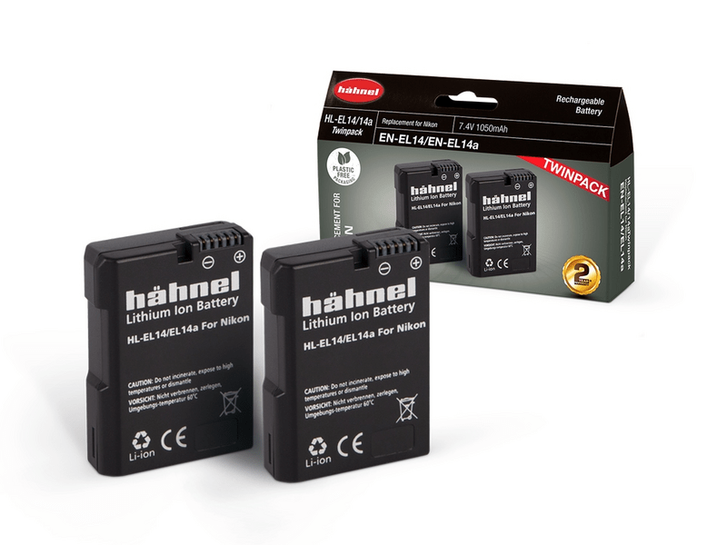 Hahnel HL-EL14 TwinPack Fényképezőgép akkumulátor