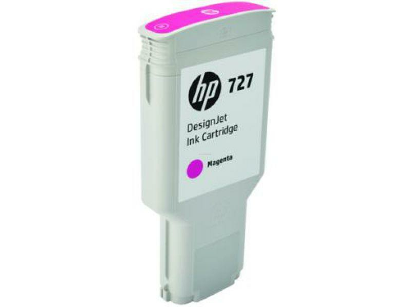 HP F9J77A DesignJet 727 Tintapatron, Magenta