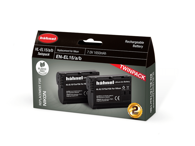 Hahnel HL-EL15HP/A TwinPack Fényképezőgép akkumulátor