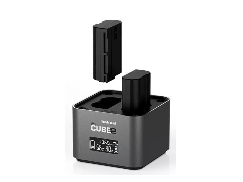 Hahnel Procube 2 Nikon Dupla töltő fényképezőgép akkumulátorhoz