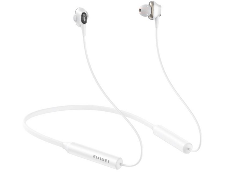 Aiwa ESTBT-450WT vezeték nélküli fülhallgató, fehér