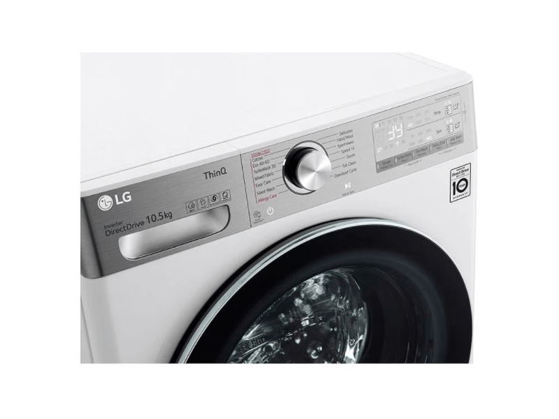 LG F4WV910P2WE Elöltöltős gőzmosógép