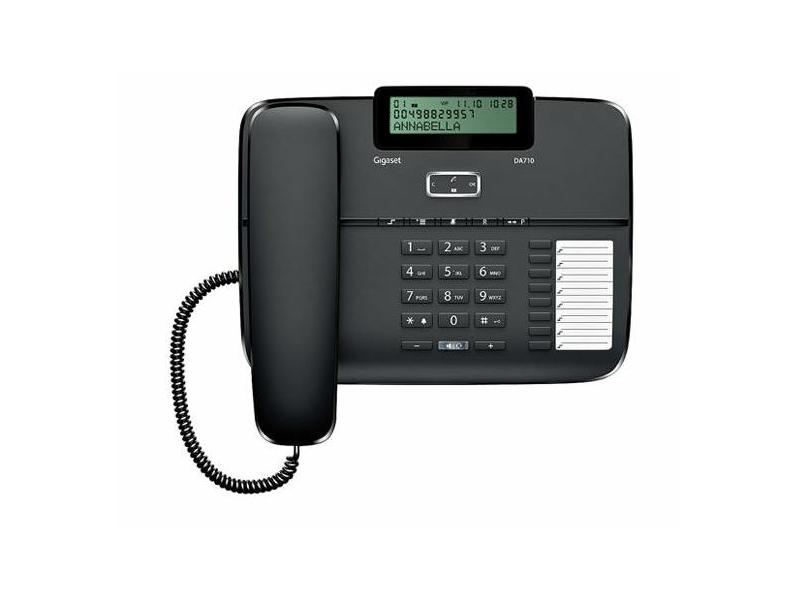 Gigaset DA710 Vezetékes telefon, fekete