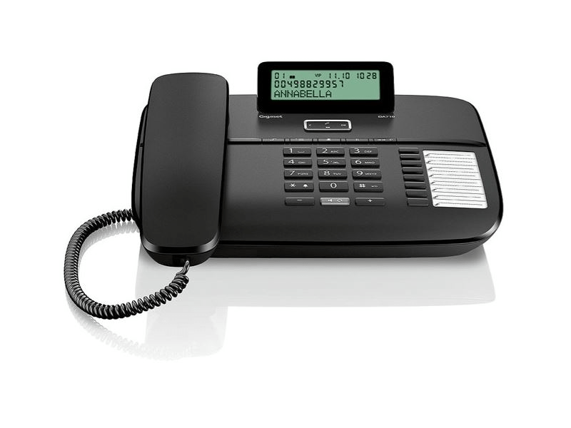 Gigaset DA710 Vezetékes telefon, fekete