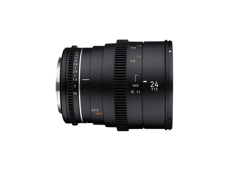 Samyang F1310801102 24mm T1.5 VDSLR MK2 (Canon EF) Objektív