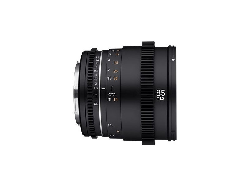 Samyang 85mm T1.5 VDSLR MK2 (Canon EF), Objektív