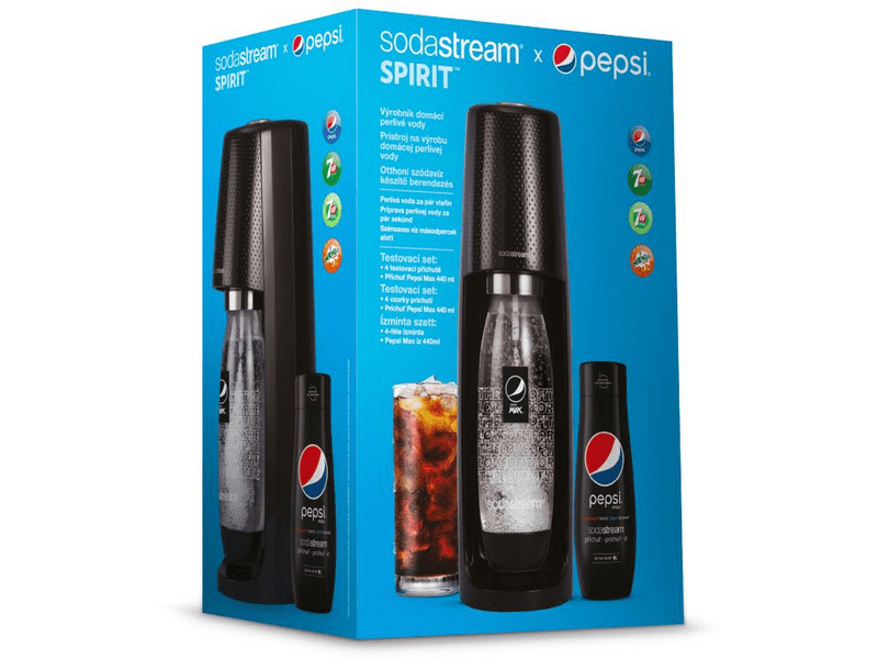 SodaStream Spirit szódagép + Pepsi Megapack