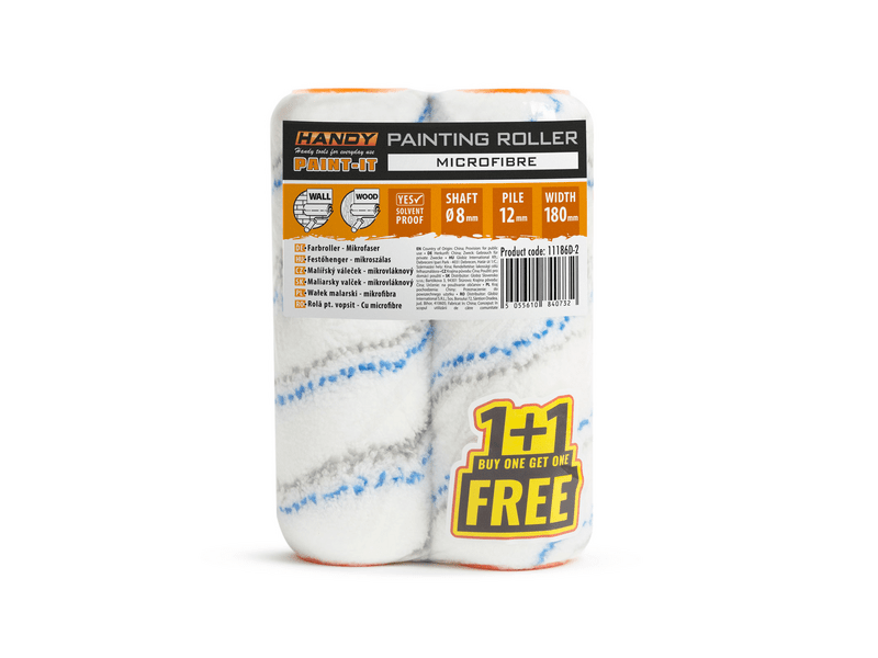 Handy 11186D-2 Valjak za farbanje, mikrofibra, 180 mm, 2 kom/pak.