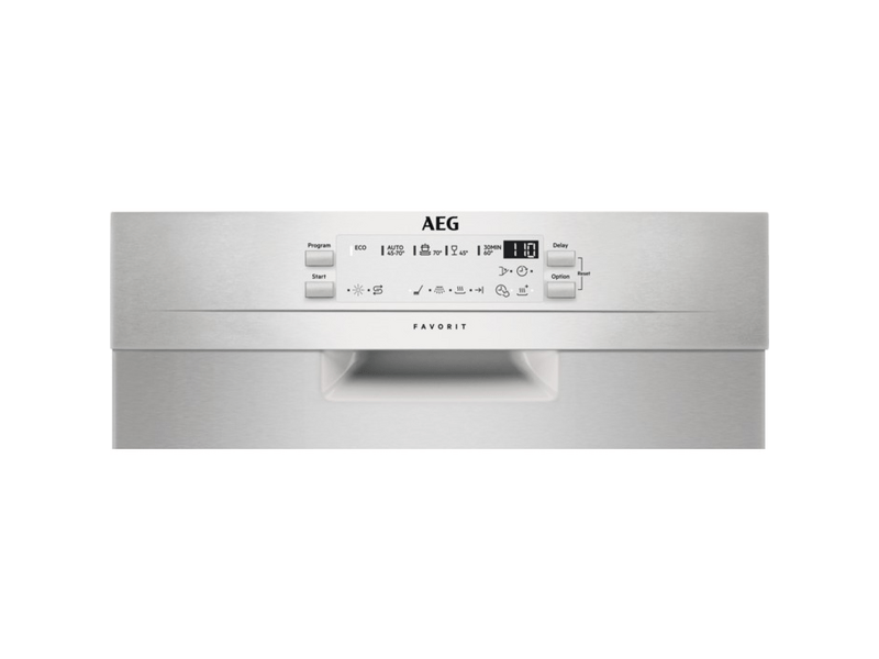 AEG FFB51400ZM Keskeny mosogatógép, 9 teríték, AirDry, 5 program