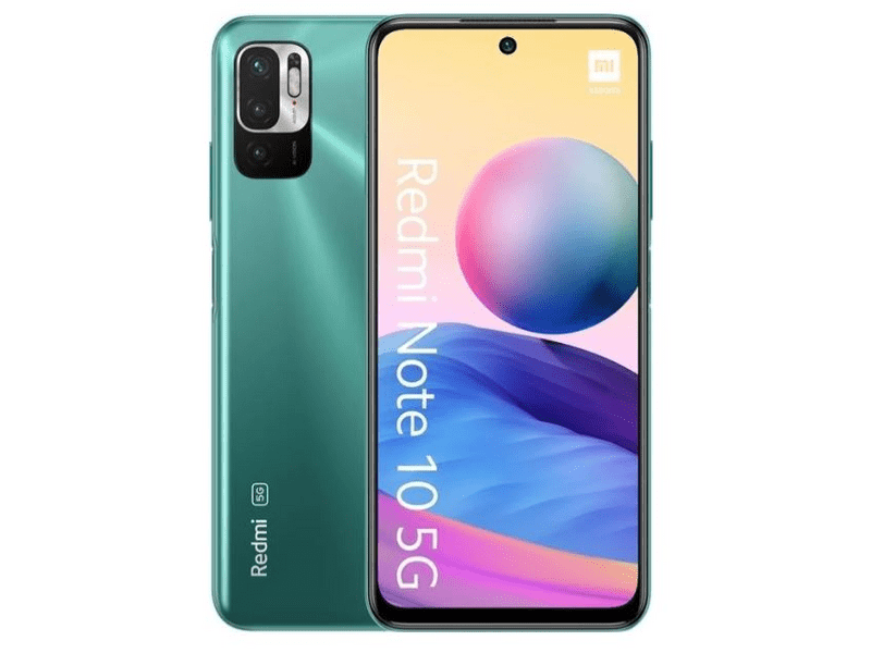 Xiaomi Redmi Note 10 5G 4GB/128GB okostelefon, aurora zöld