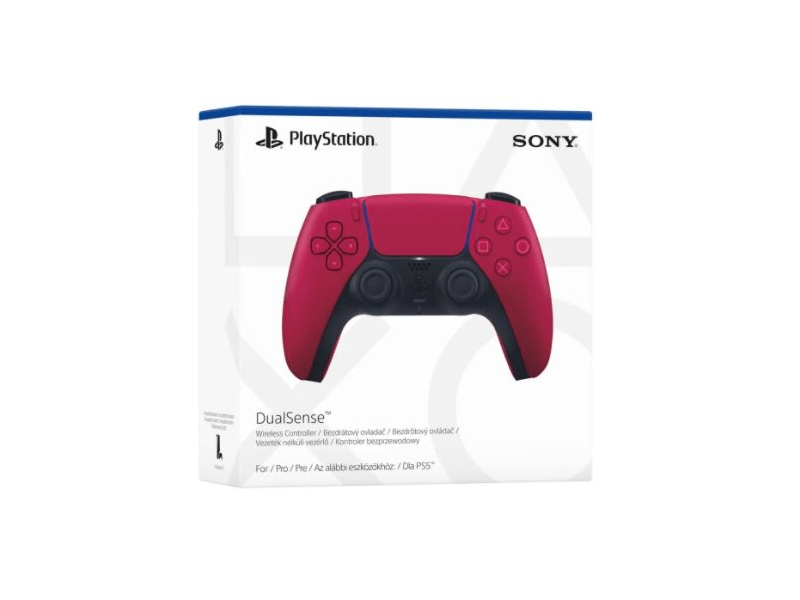 PS5 DualSense Wireless Controller Vezeték nélküli kontroller, piros