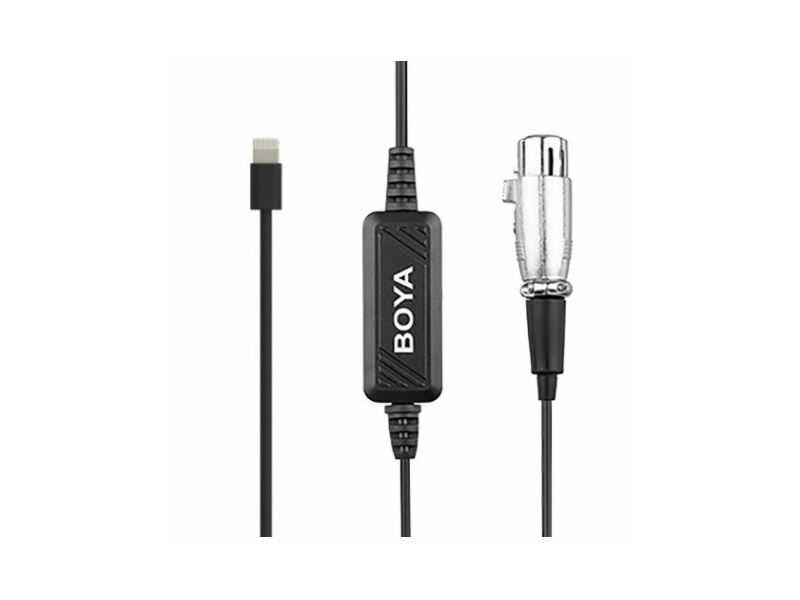 Boya BY-BCA7 XLR > Lightning adapter