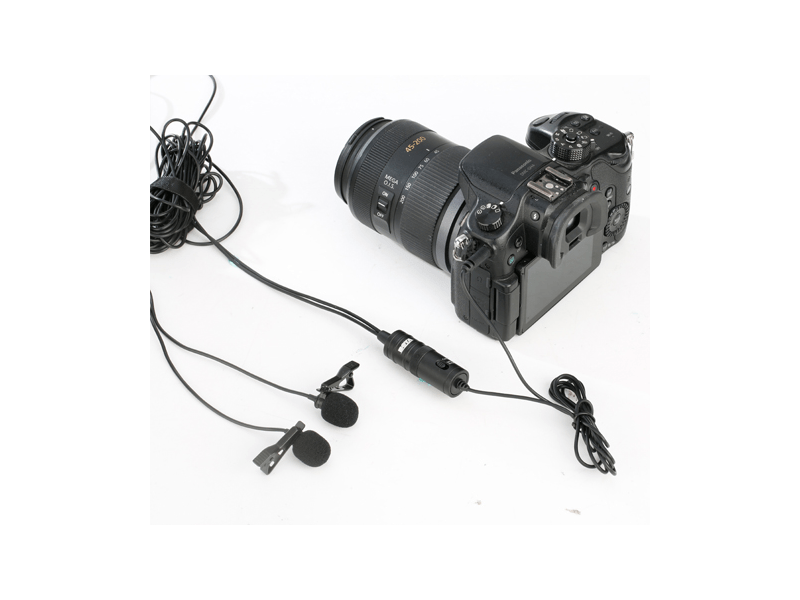 Boya BY-M1DM Kettős csíptetős mikrofon