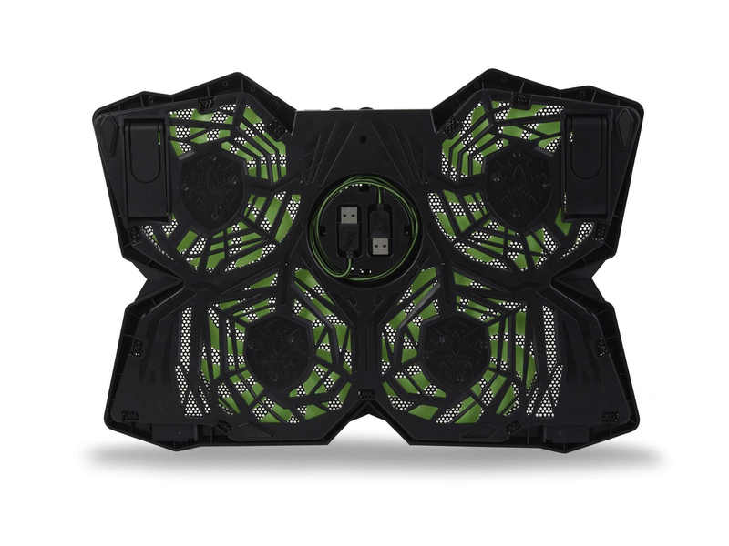 SureFire 48818 Bora Gaming laptop hűtő – zöld