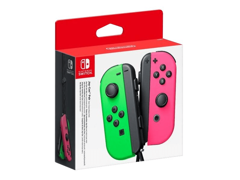 Nintendo Switch Joy-Con Pair Gamepad kontroller, Neon zöld-rózsaszín