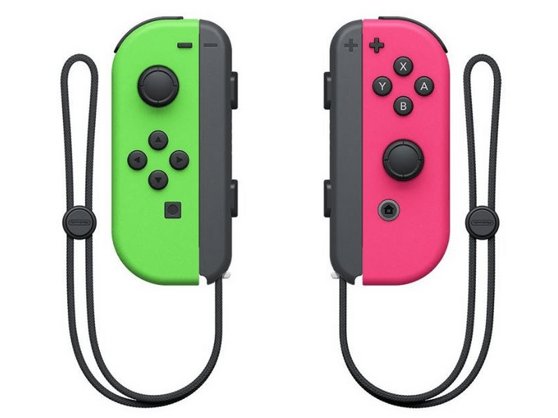 Nintendo Switch Joy-Con Pair Gamepad kontroller, Neon zöld-rózsaszín