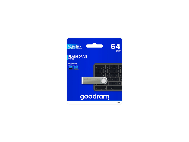 Goodram UUN2 USB 2.0, 64 GB Pendrive (UUN2-0640S0R11)