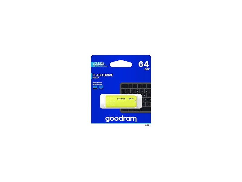 Goodram UME2 USB 2.0, 64 GB Pendrive (UME2-0640Y0R11)