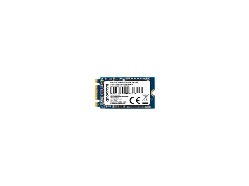 Goodram S400U SATA III M.2 2242, 240 GB SSD háttértár