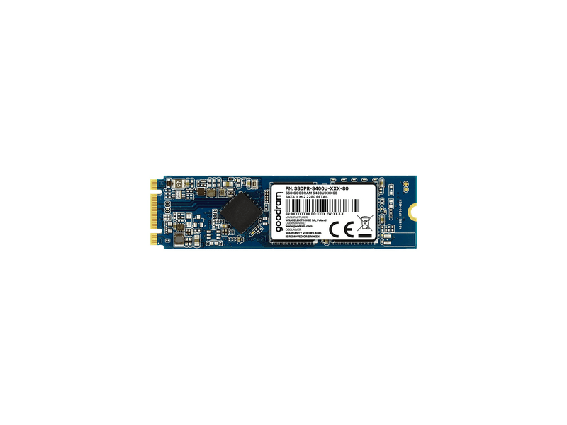 Goodram S400U SATA III M.2 2280, 480 GB SSD háttértár
